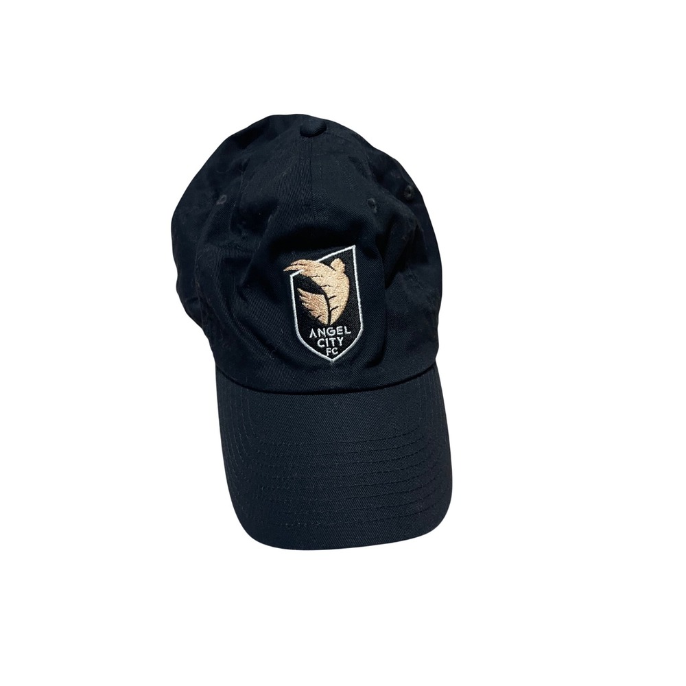 Nike Heritage86 Angel City FC Dri-FIT Adjustable Hat Black NWSL Soccer Cap